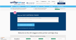 Desktop Screenshot of cartridgesave.co.uk